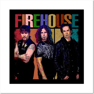 Don't Treat Me Bad, Treat Me Stylish Firehouses Tees for Rock Enthusiasts of All Ages Posters and Art